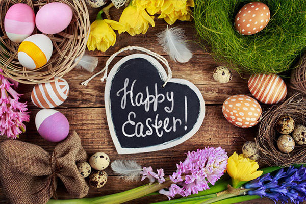 Herzlichen Glückwunsch zu Ostern 2017 - kurz