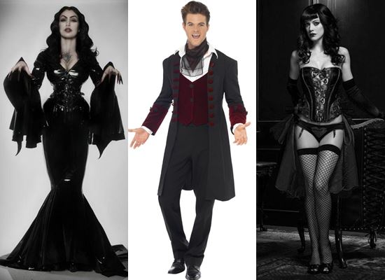 Vampir Kostüm für Halloween: Foto wie man seine eigenen Hände macht