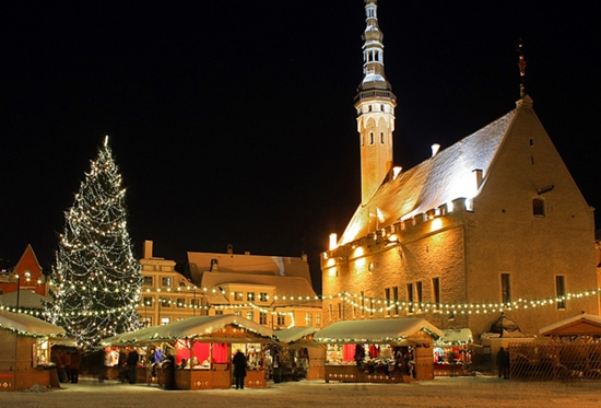Wohin gehen für das neue Jahr: Tallinn