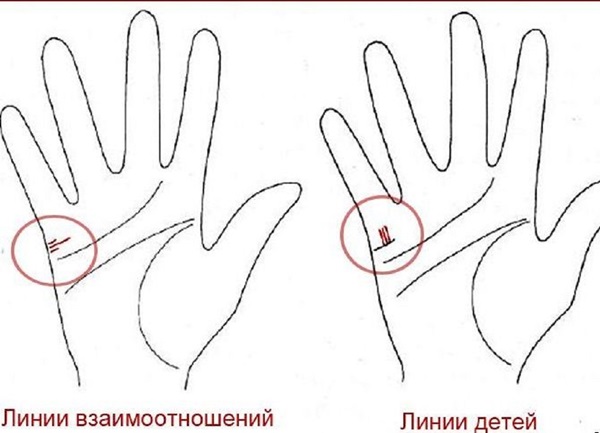 Die Hochzeitslinie auf der Hand