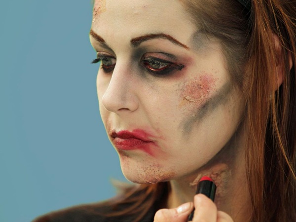 Scary Make-up für Halloween mit Ihren eigenen Händen für Mädchen und Mädchen