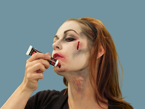 Scary Make-up für Halloween mit Ihren eigenen Händen für Mädchen und Mädchen