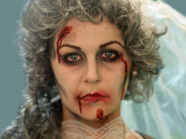 Scary Make-up für Halloween mit Ihren eigenen Händen für Mädchen und Mädchen