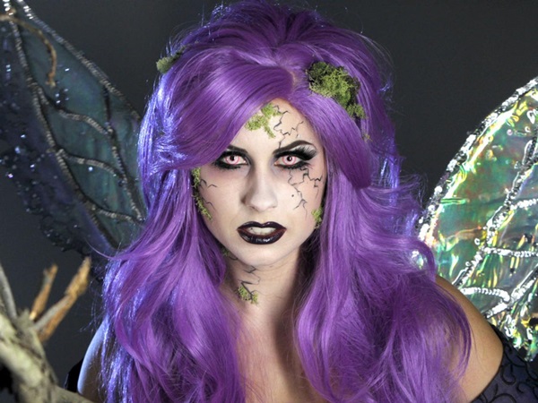 Scary Make-up für Halloween mit Ihren eigenen Händen für Mädchen und Mädchen