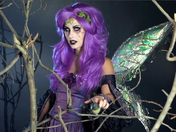 Scary Make-up für Halloween mit Ihren eigenen Händen für Mädchen und Mädchen
