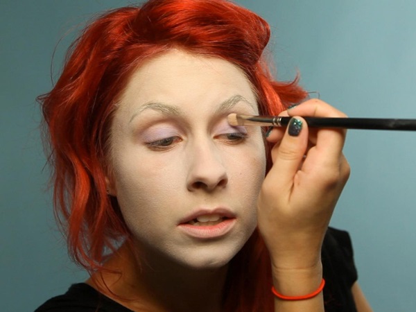 Scary Make-up für Halloween mit Ihren eigenen Händen für Mädchen und Mädchen