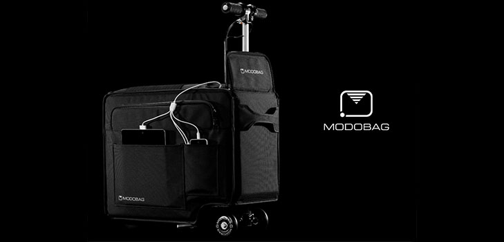 Modobag für lebendiges Reisen: Der erste motorisierte Koffer