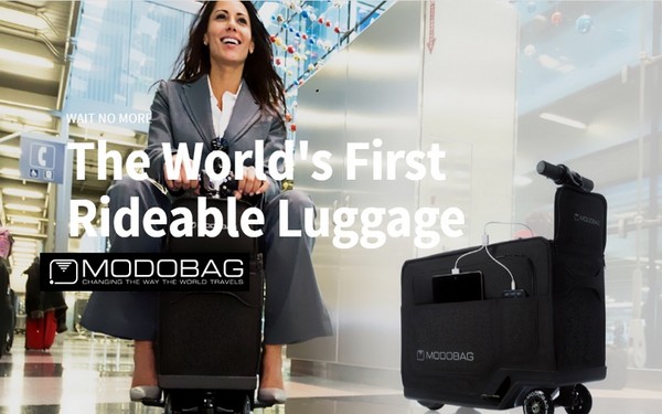 Modobag für lebendiges Reisen: Der erste motorisierte Koffer