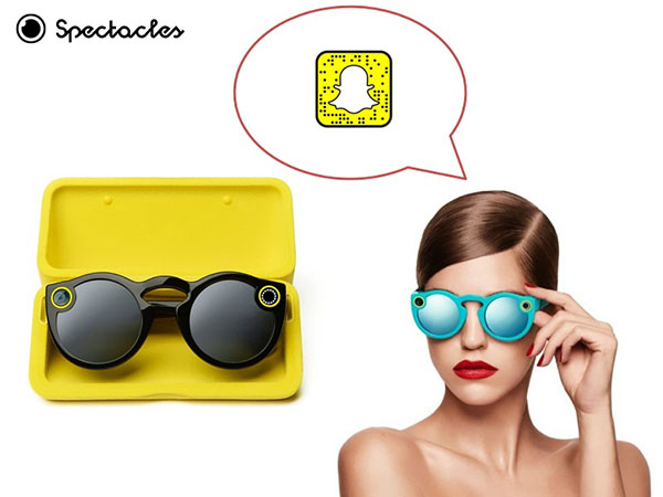 Neu von Snapchat: Brillenbrille mit Videomodus
