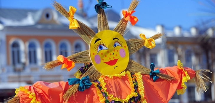 Lieder am Pancake Day: Texte russischer Volkslieder