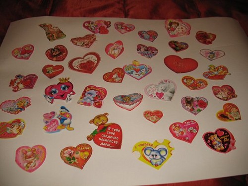 Plakat zum Valentinstag