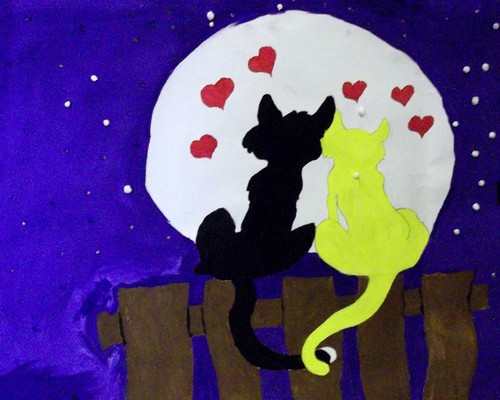 Plakat zum Valentinstag