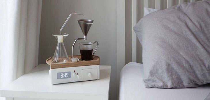 Geschenk für die Kaffeemaschine: Alarm-Kaffeemaschine Barisieur