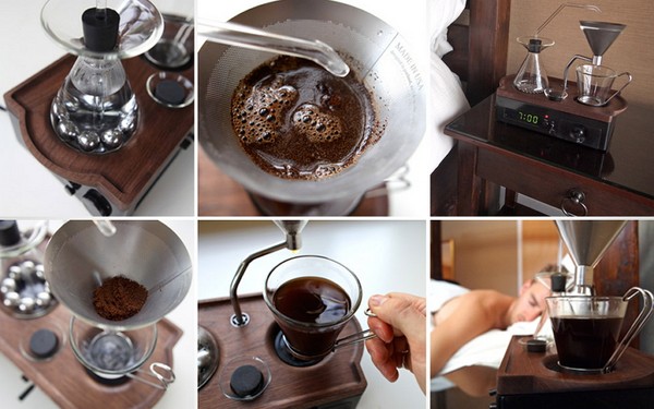 Geschenk für die Kaffeemaschine: Alarm-Kaffeemaschine Barisieur