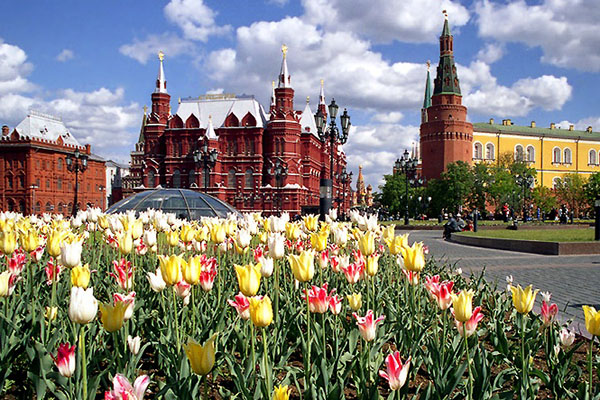 Das Wetter in Moskau im April 2017