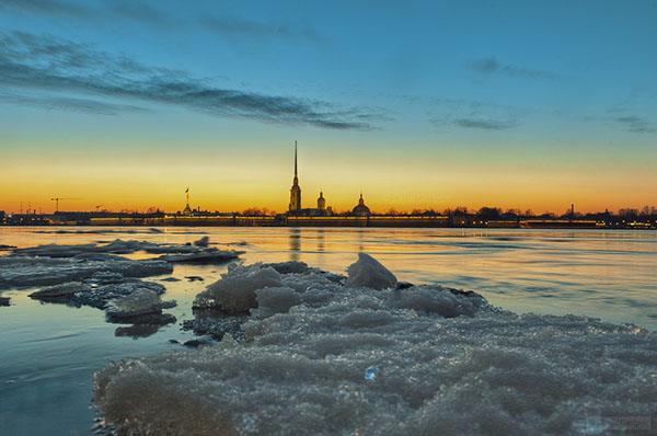 Wetter in St. Petersburg im April 2017