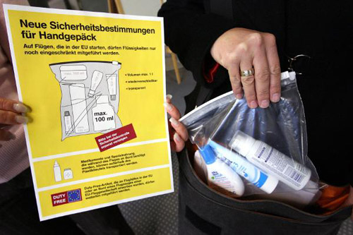 Die Regeln für das Tragen von Gepäck in einem Flugzeug