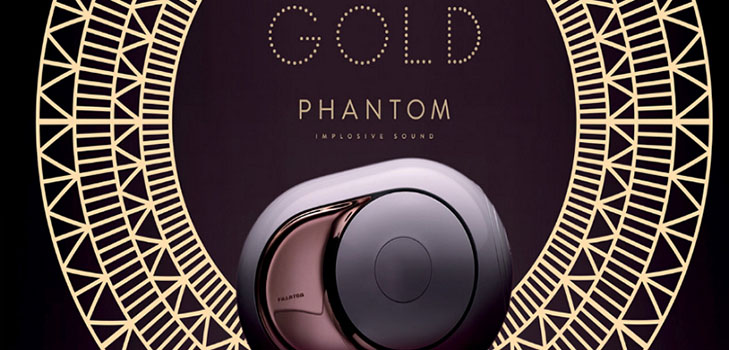 Schallrevolution: Drahtloser Lautsprecher Devialet Gold Phantom