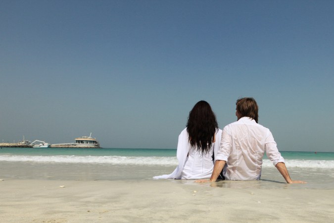 Paar am Meer