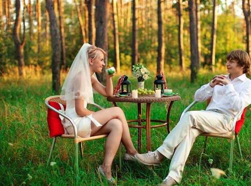 Die ursprünglichen Szenarien für den zweiten Hochzeitstag