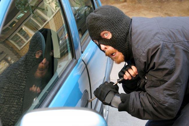 Schutz des Autos vor Diebstahl