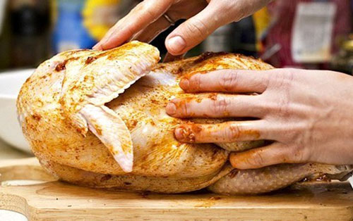 Appetitliches Hähnchen im Ofen