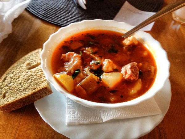 Bograč - ungarische Suppe