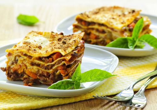 Köstliches und schnelles festliches Abendessen am 23. Februar, Lasagne mit Pilzen