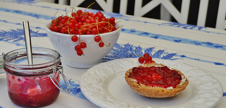Rote Johannisbeermarmelade - Rezepte für den Winter