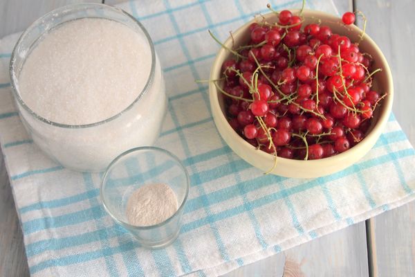 Rote Johannisbeermarmelade