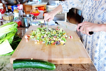 Foto des Rezeptes für einen leichten und originellen Salat zum Geburtstag von "New York"