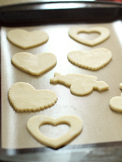 Kuchen zum Valentinstag