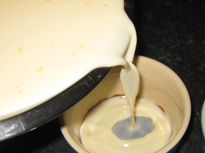 Dessert zum Valentinstag
