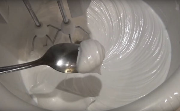Glasur für Kuchen mit einem Foto