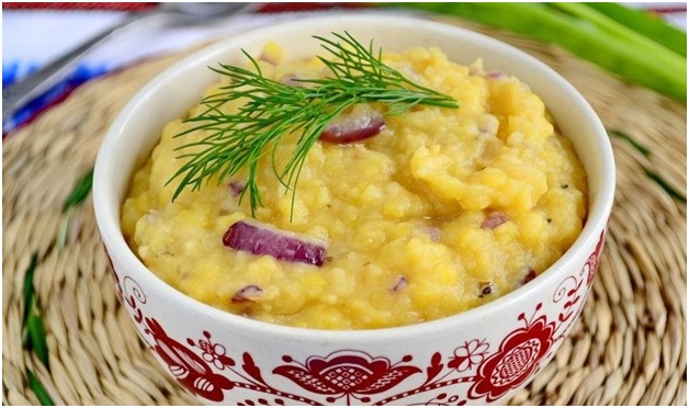Müsli mit Gemüse