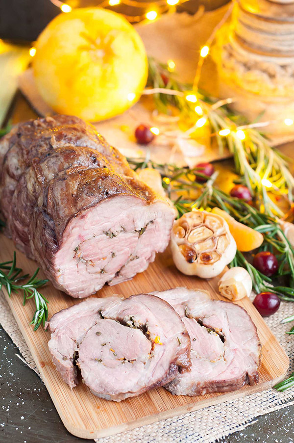 Heiß für das neue Jahr 2017 - Schritt für Schritt Rezepte mit Fotos von leckeren ersten und zweiten Gerichten