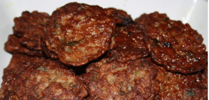 Schnitzel aus der Leber