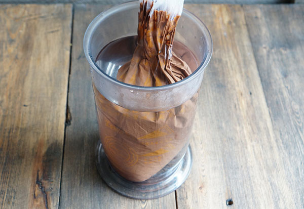 Exquisites Vergnügen: ein Rezept von Schokoladendessert mit Salz