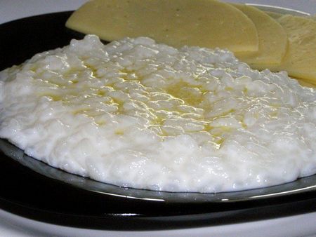 Wie man Reisbrei kocht?