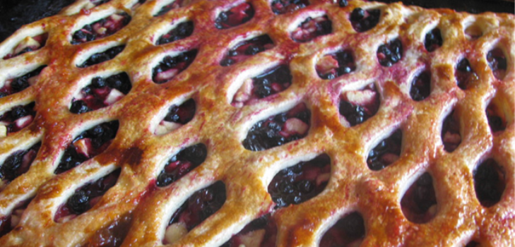 Blaubeerkuchen