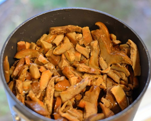 Pilze pürieren