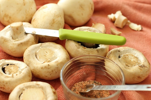 Pilze pürieren