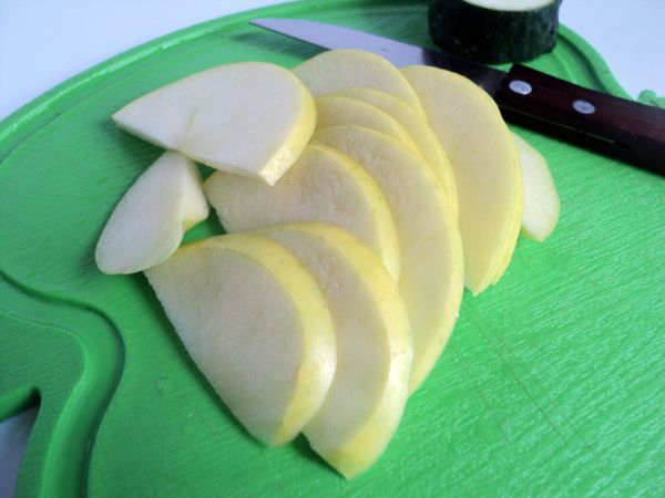 Schönes Servieren und Servieren von Früchten