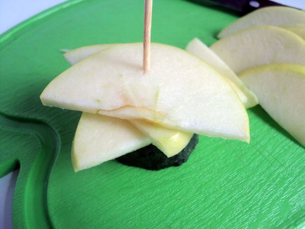 Schönes Servieren und Servieren von Früchten