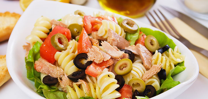 Rezept für exquisite Pasta mit scharfem Thunfisch