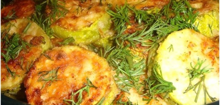 Zucchini mit Kräutern