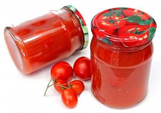 Tomaten im eigenen Saft zu Hause