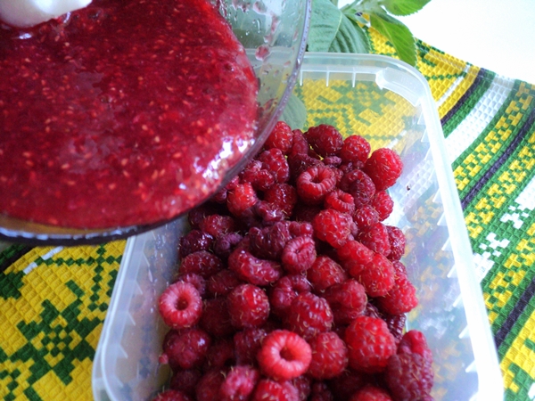 Wie man Himbeeren einfriert