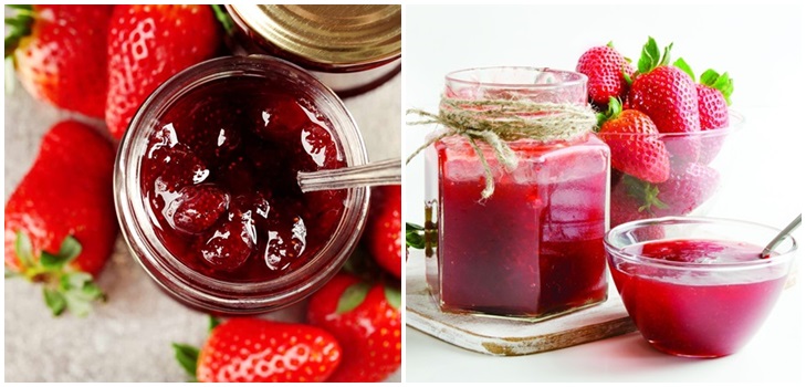 Köstliche dicke Erdbeermarmelade, Rezepte für den Winter