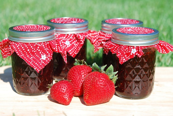 Köstliche dicke Erdbeermarmelade, Rezepte für den Winter